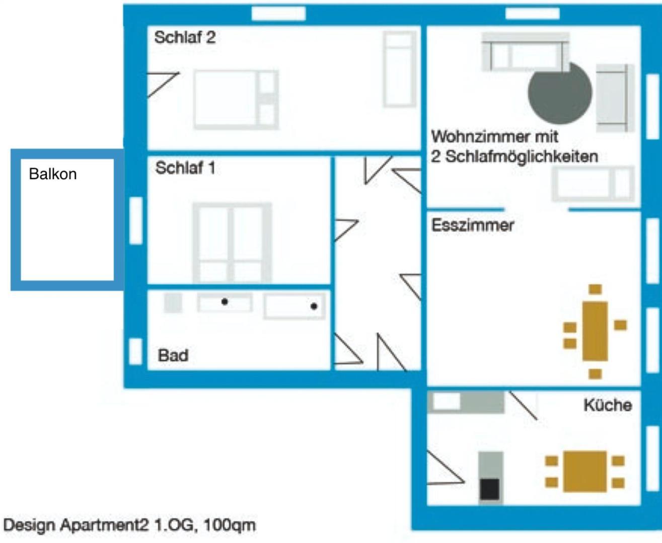 Design Apartments "Hier War Goethe Nie" Weimar  Room photo